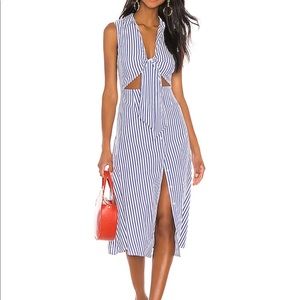 L’Academie Yves Midi Dress